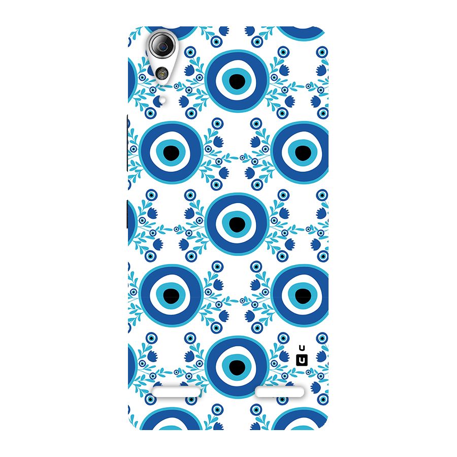 Floral Evil Eyes Back Case for Lenovo A6000