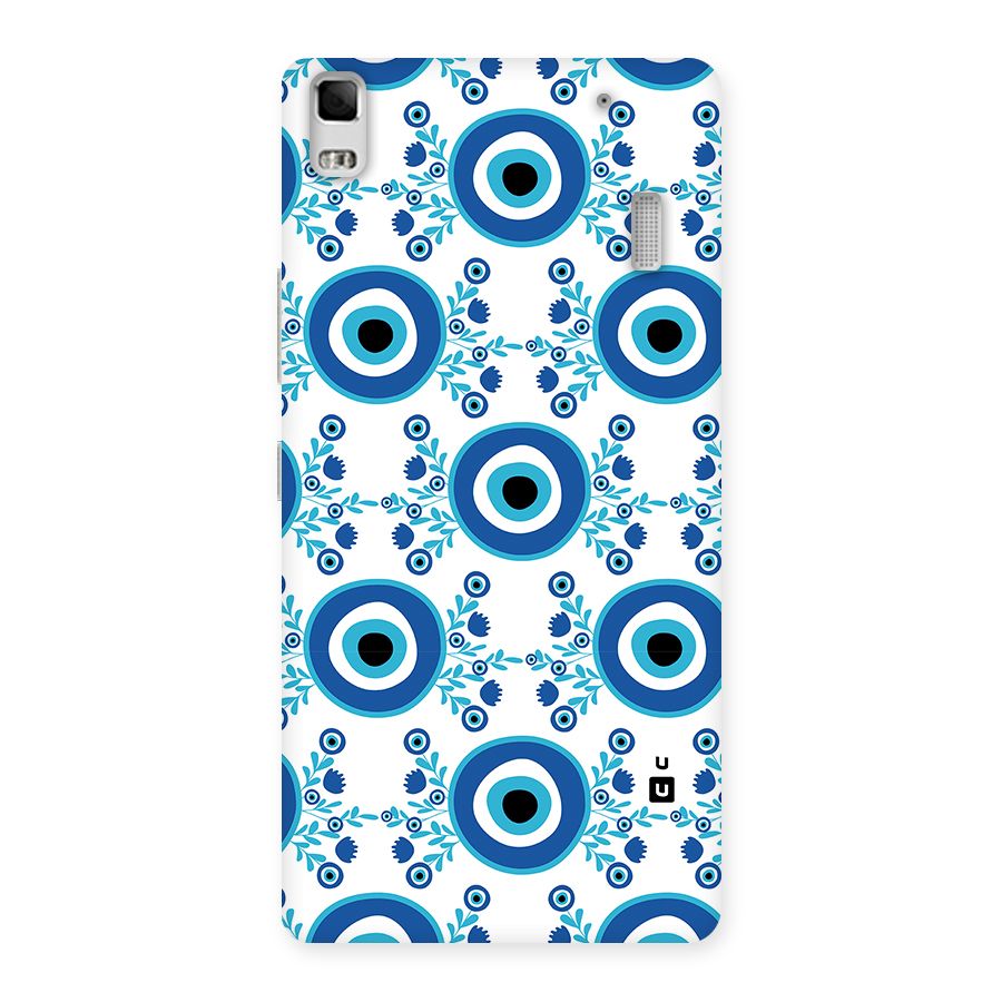 Floral Evil Eyes Back Case for Lenovo A7000