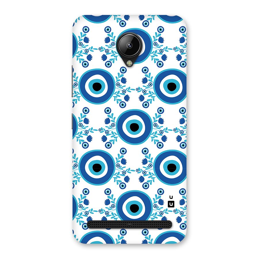 Floral Evil Eyes Back Case for Lenovo C2