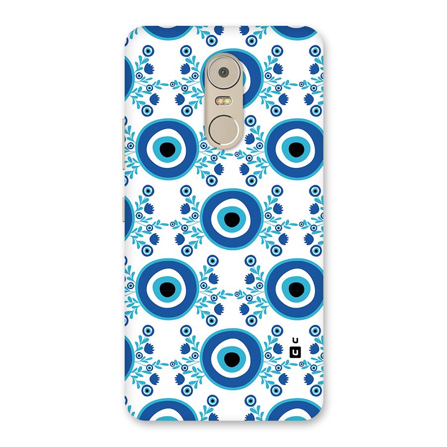 Floral Evil Eyes Back Case for Lenovo K6 Note