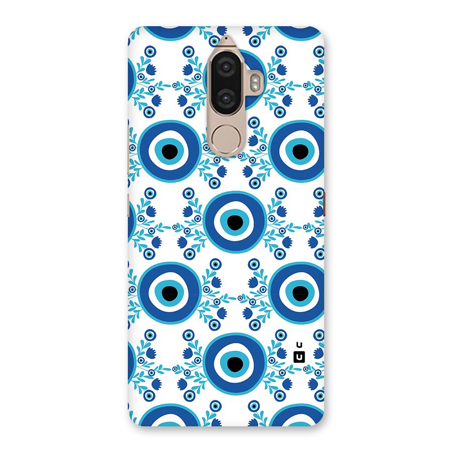 Floral Evil Eyes Back Case for Lenovo K8 Note