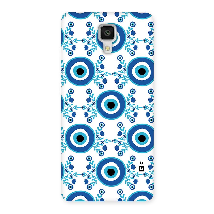 Floral Evil Eyes Back Case for Mi4