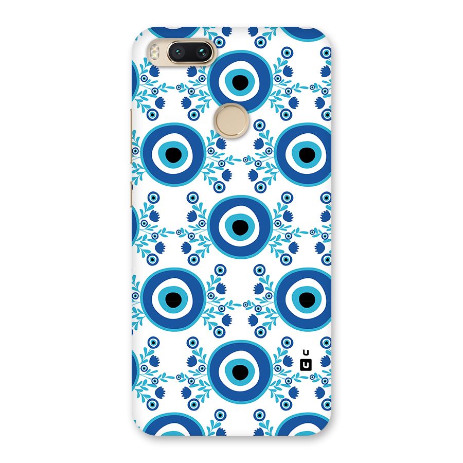 Floral Evil Eyes Back Case for Mi A1