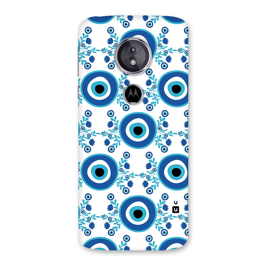 Floral Evil Eyes Back Case for Moto E5