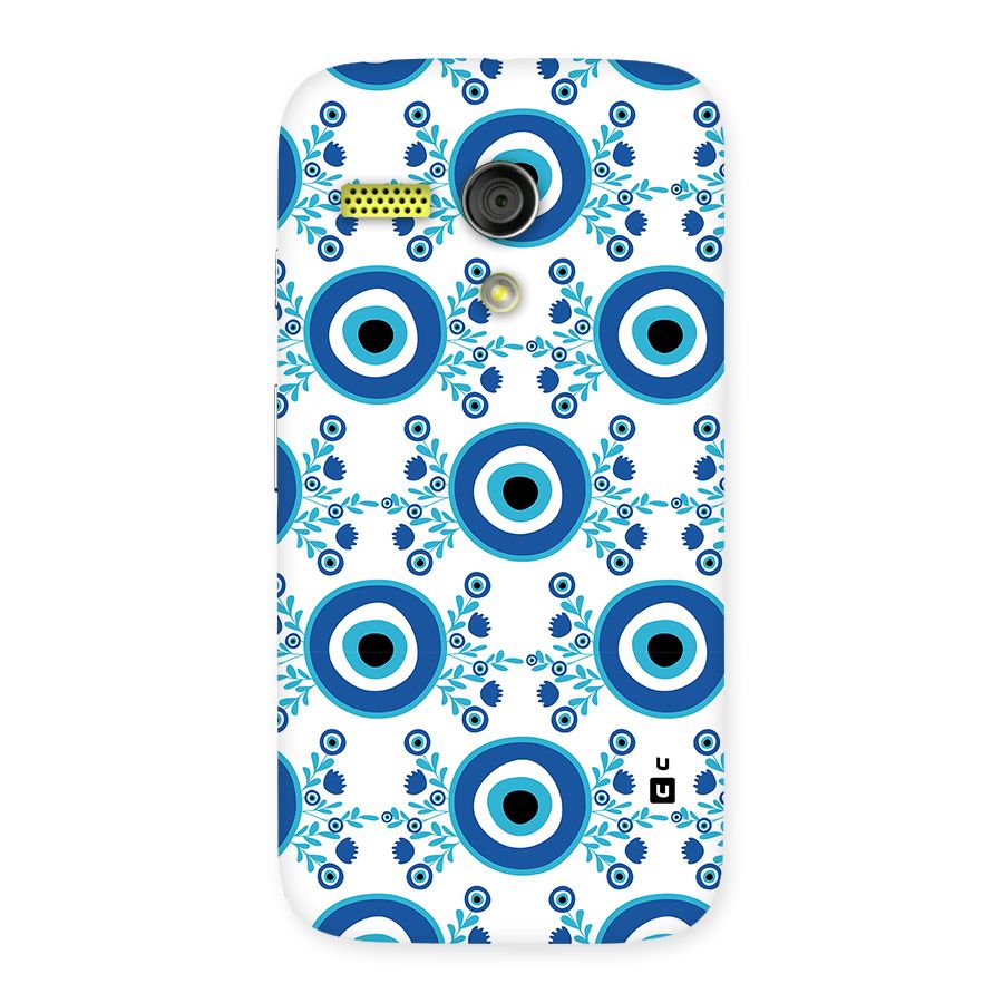 Floral Evil Eyes Back Case for Moto G