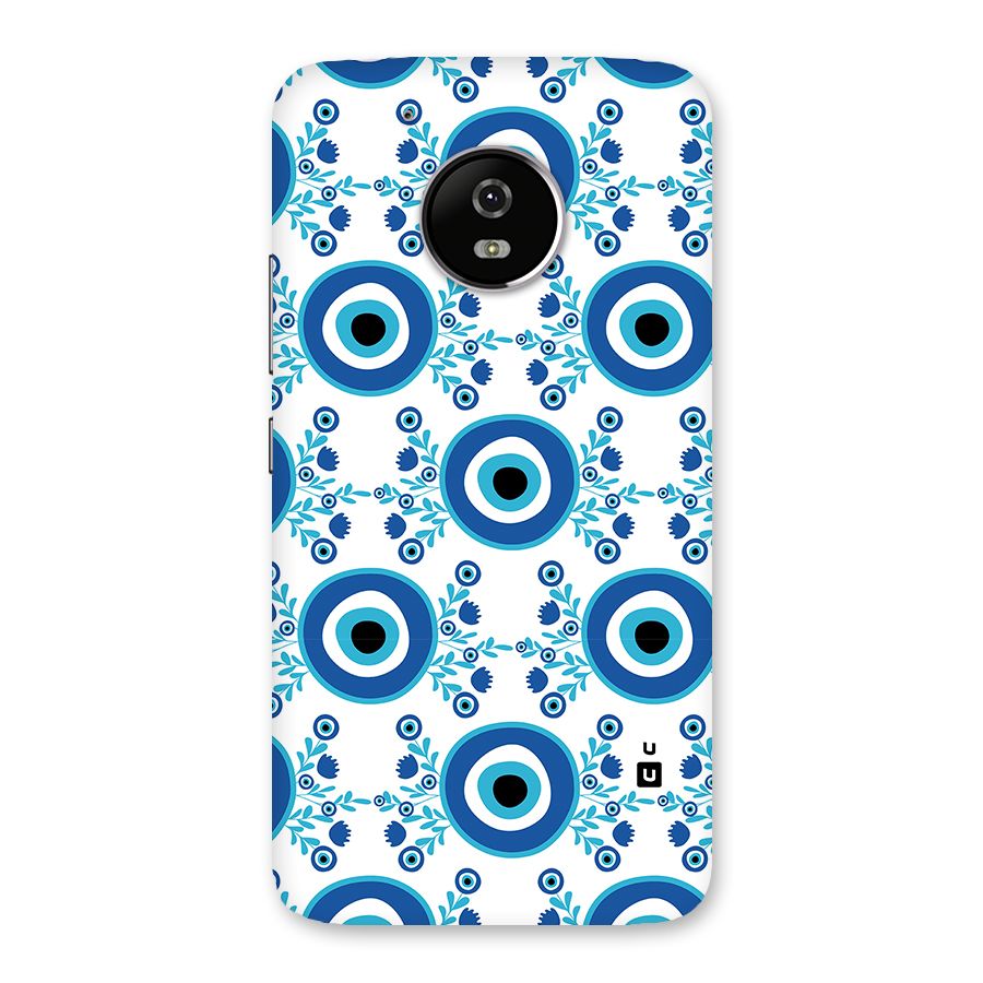 Floral Evil Eyes Back Case for Moto G5