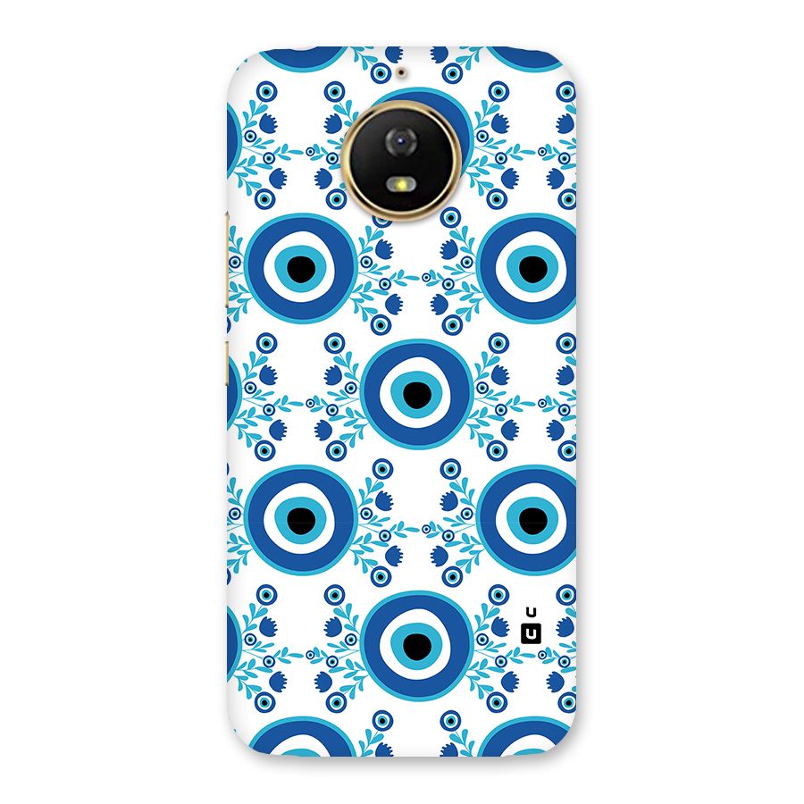 Floral Evil Eyes Back Case for Moto G5s