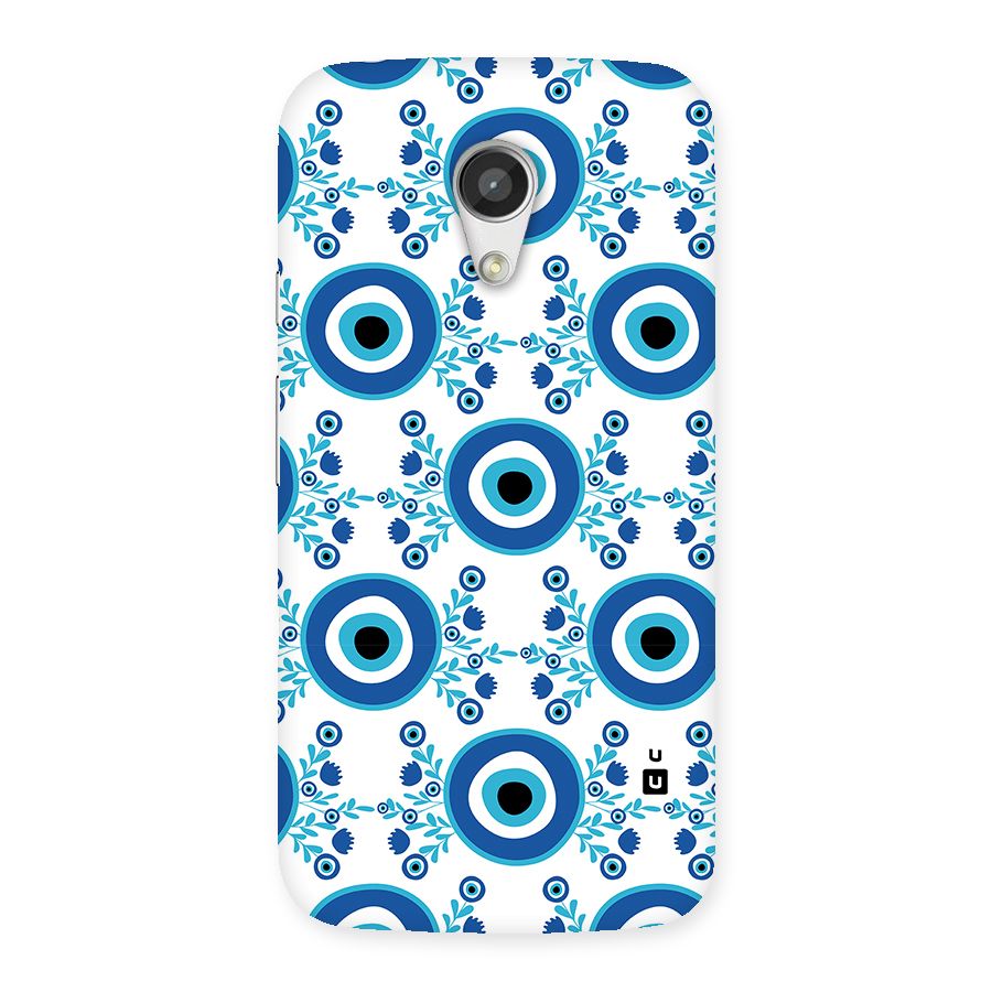 Floral Evil Eyes Back Case for Moto G 2nd Gen