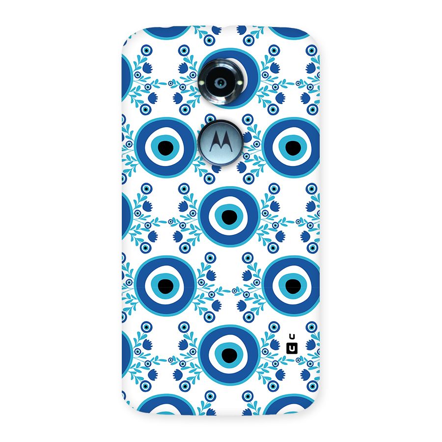 Floral Evil Eyes Back Case for Moto X2