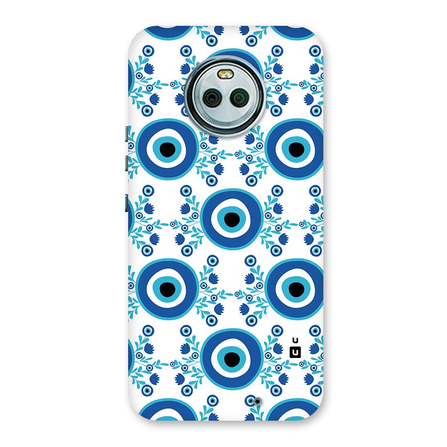 Floral Evil Eyes Back Case for Moto X4