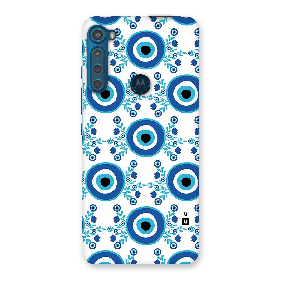 Floral Evil Eyes Back Case for Motorola One Fusion Plus