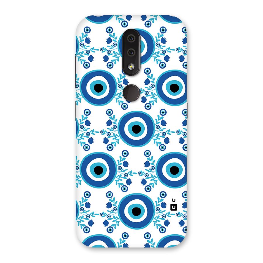 Floral Evil Eyes Back Case for Nokia 4.2