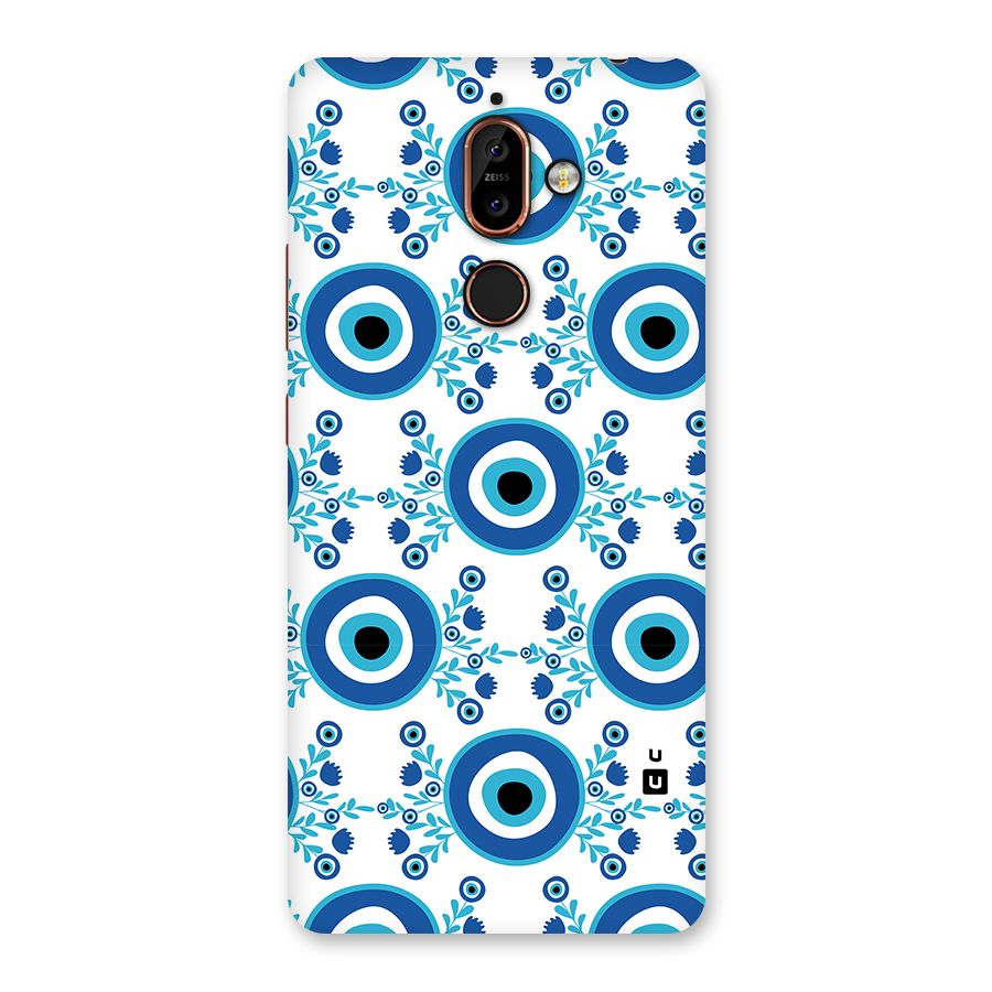 Floral Evil Eyes Back Case for Nokia 7 Plus