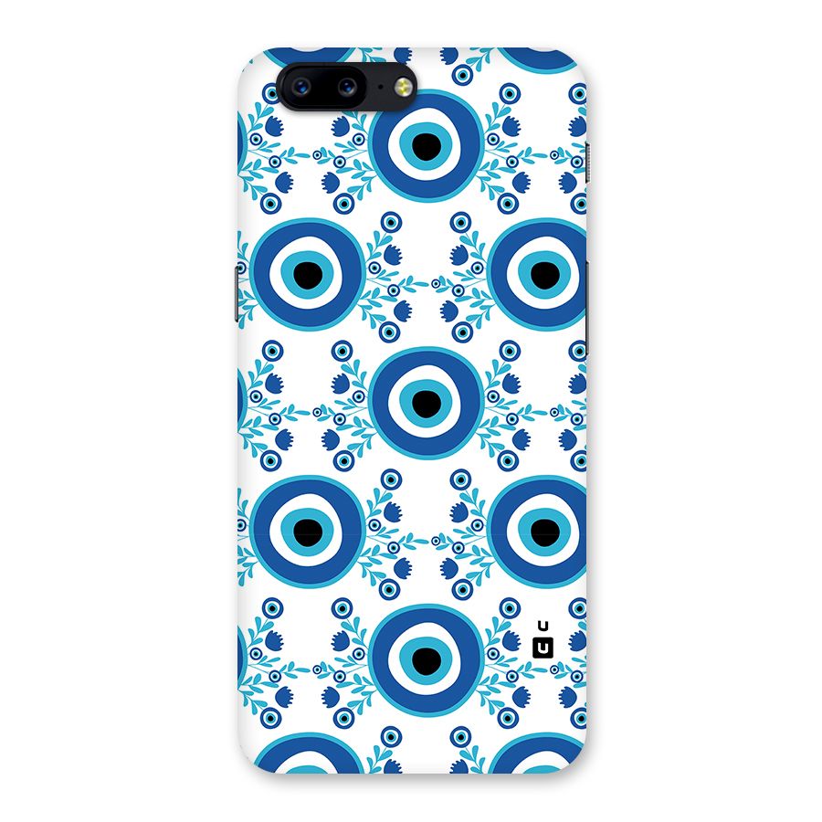 Floral Evil Eyes Back Case for OnePlus 5