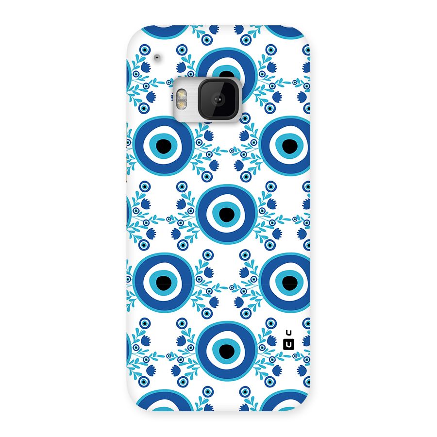 Floral Evil Eyes Back Case for One M9