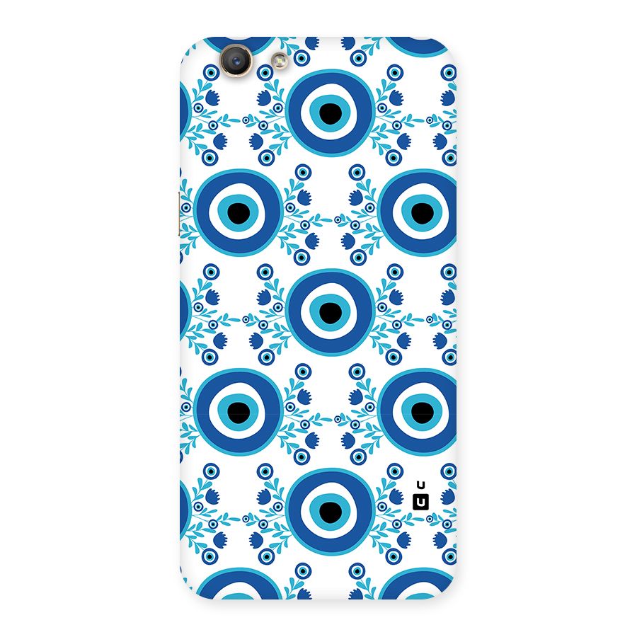 Floral Evil Eyes Back Case for Oppo F1s
