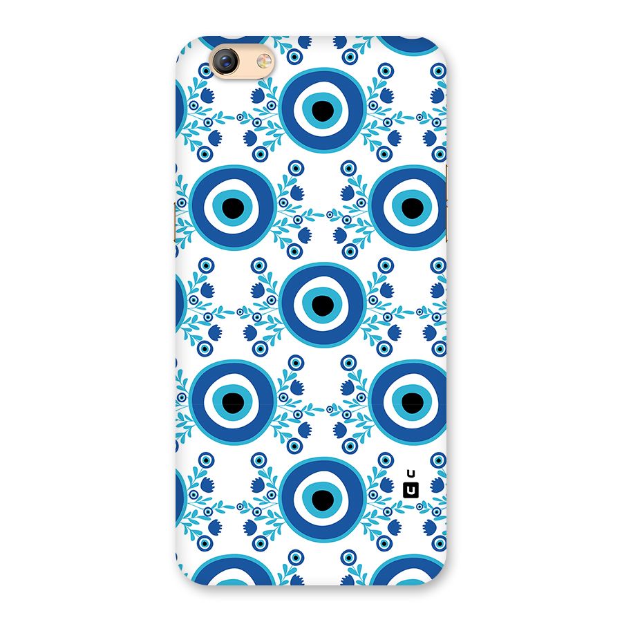 Floral Evil Eyes Back Case for Oppo F3 Plus