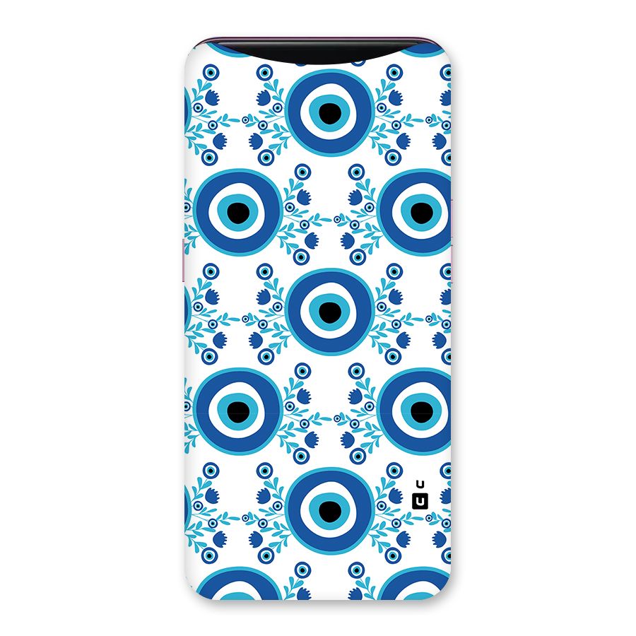 Floral Evil Eyes Back Case for Oppo Find X