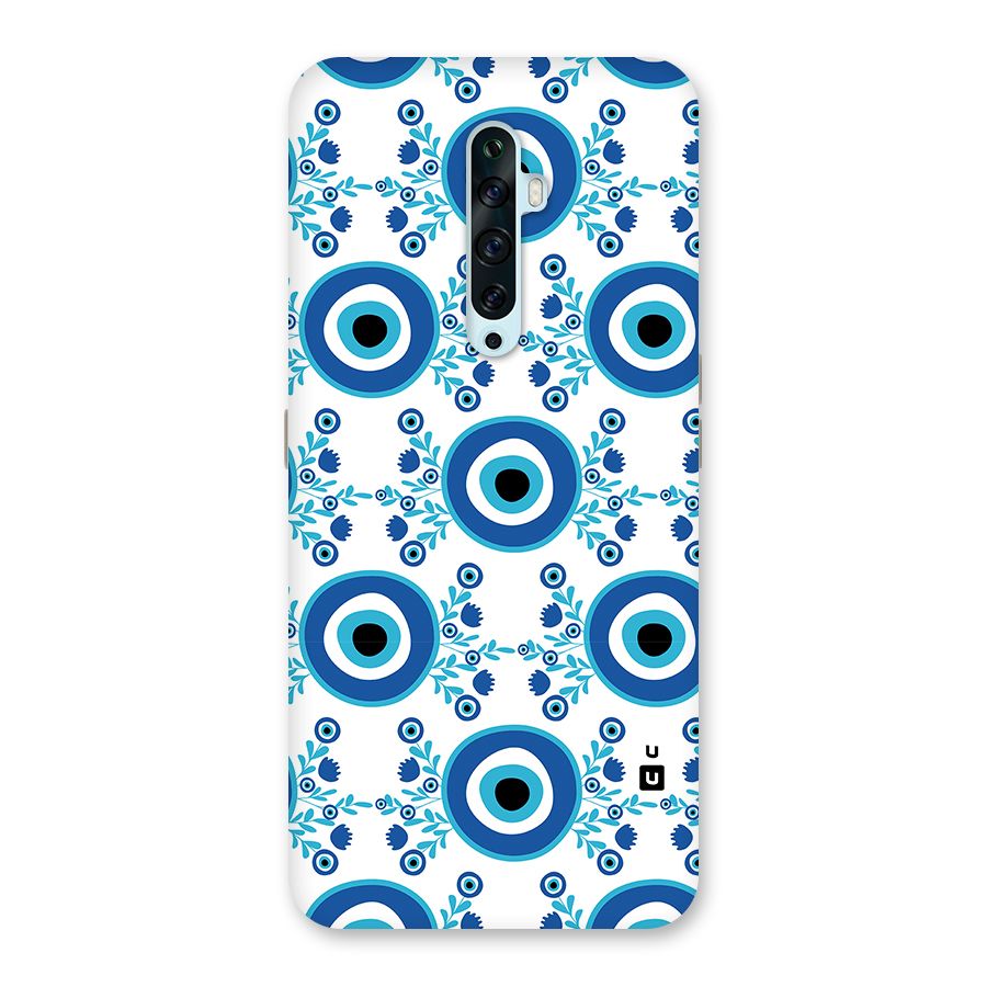 Floral Evil Eyes Back Case for Oppo Reno2 Z