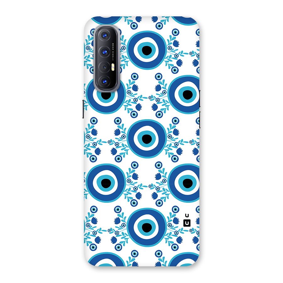 Floral Evil Eyes Back Case for Oppo Reno3 Pro