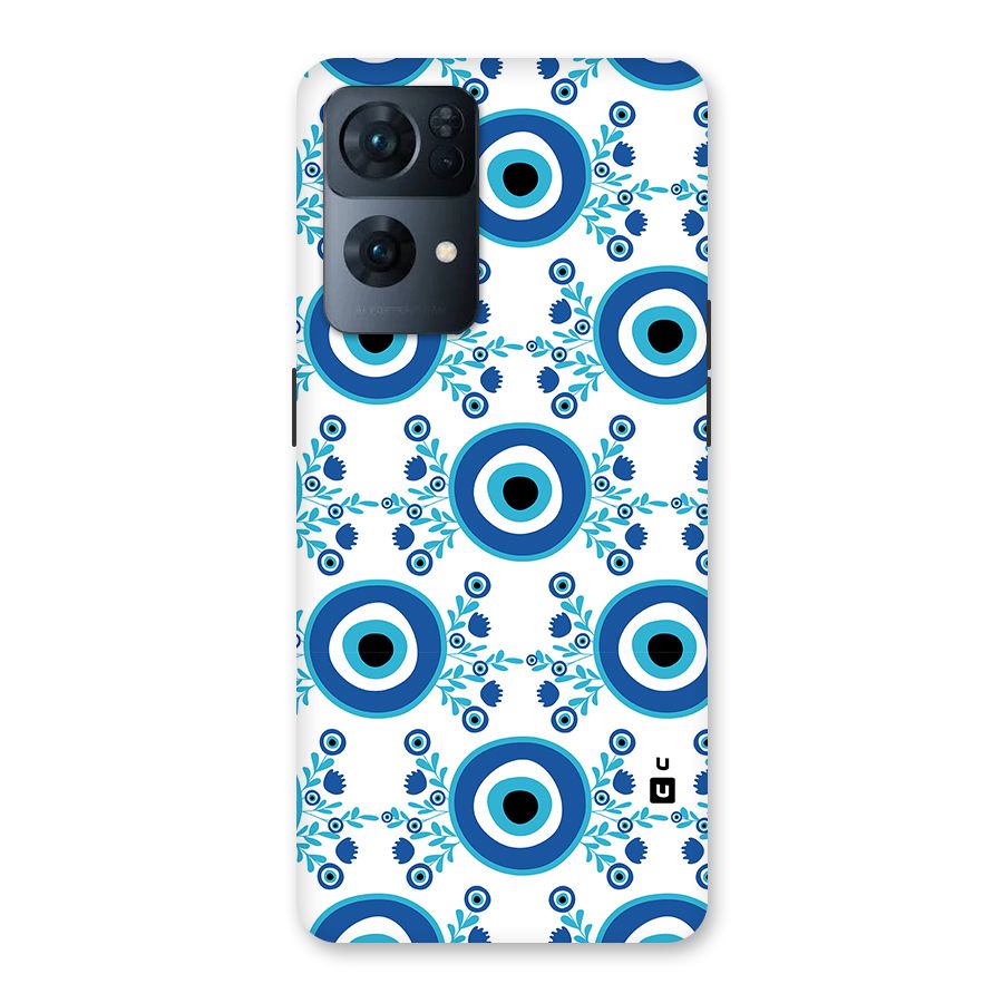 Floral Evil Eyes Back Case for Oppo Reno7 Pro 5G