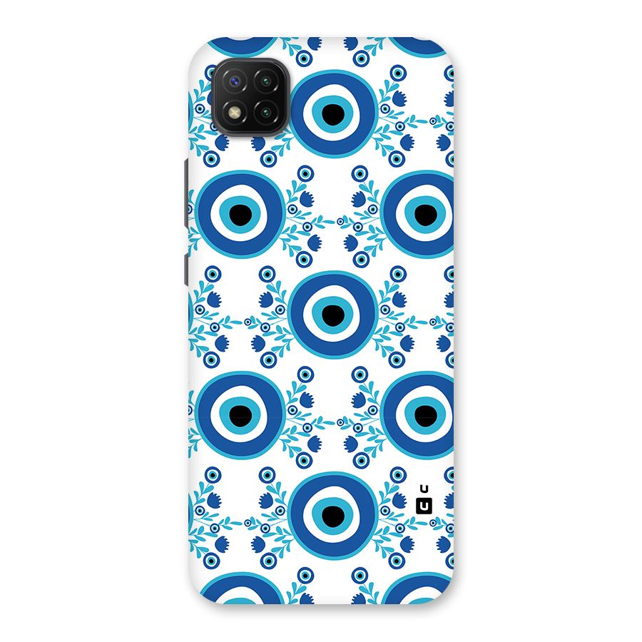 Floral Evil Eyes Back Case for Poco C3