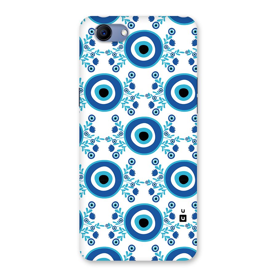Floral Evil Eyes Back Case for Realme 1