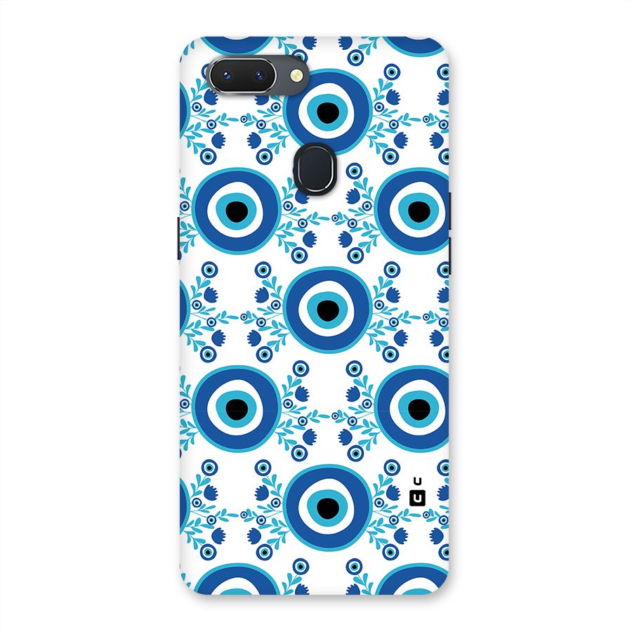 Floral Evil Eyes Back Case for Realme 2