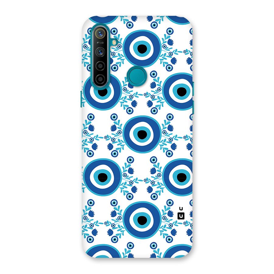 Floral Evil Eyes Back Case for Realme 5i