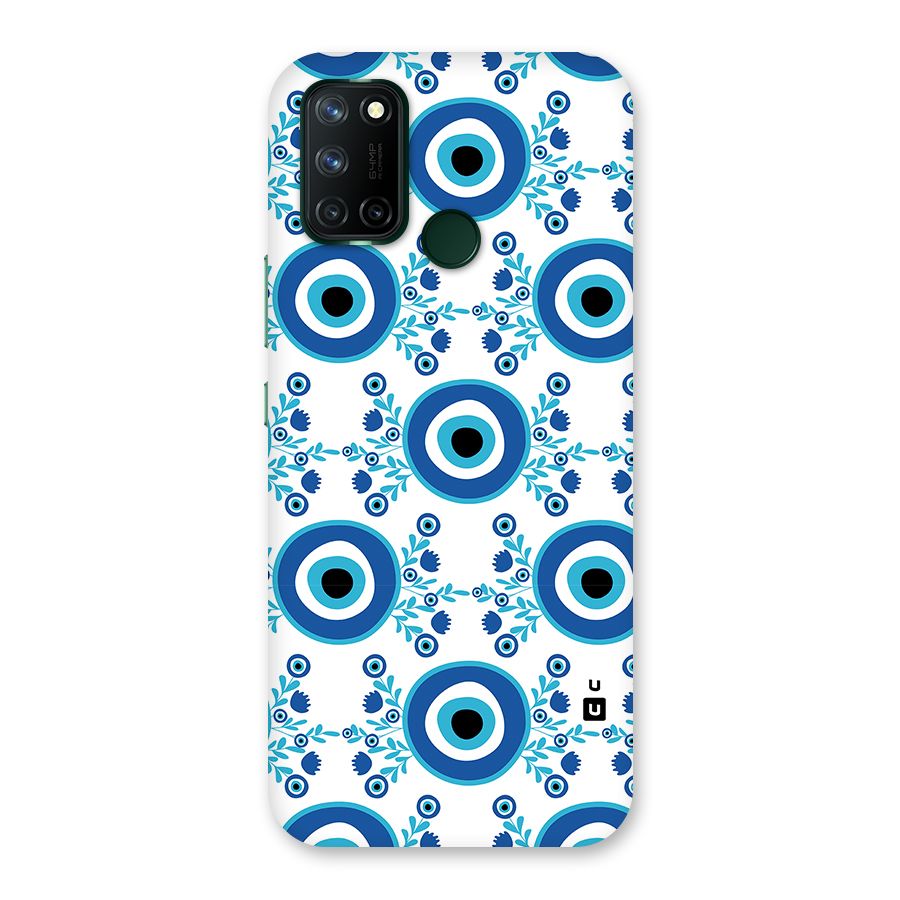Floral Evil Eyes Back Case for Realme 7i