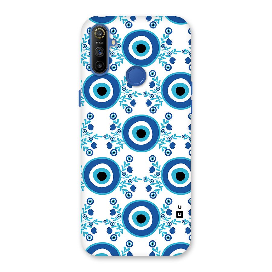 Floral Evil Eyes Back Case for Realme Narzo 10A