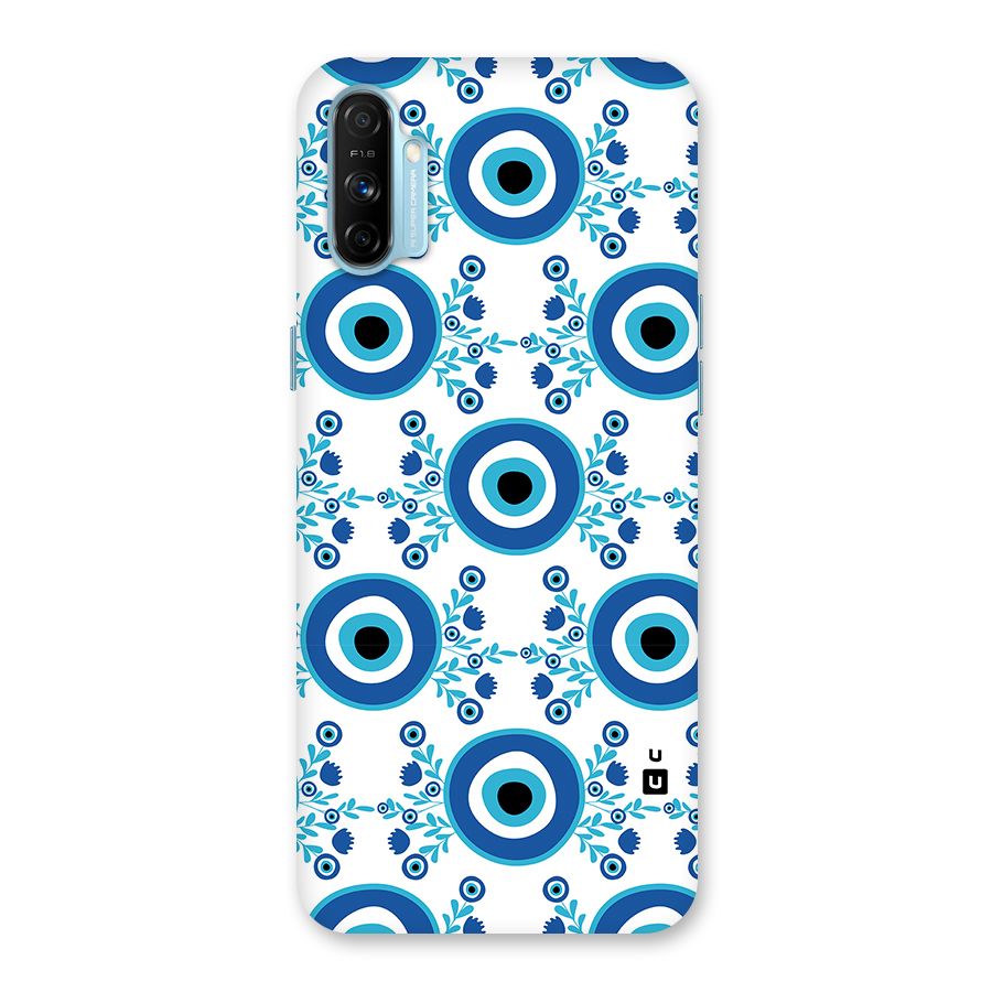 Floral Evil Eyes Back Case for Realme Narzo 20A