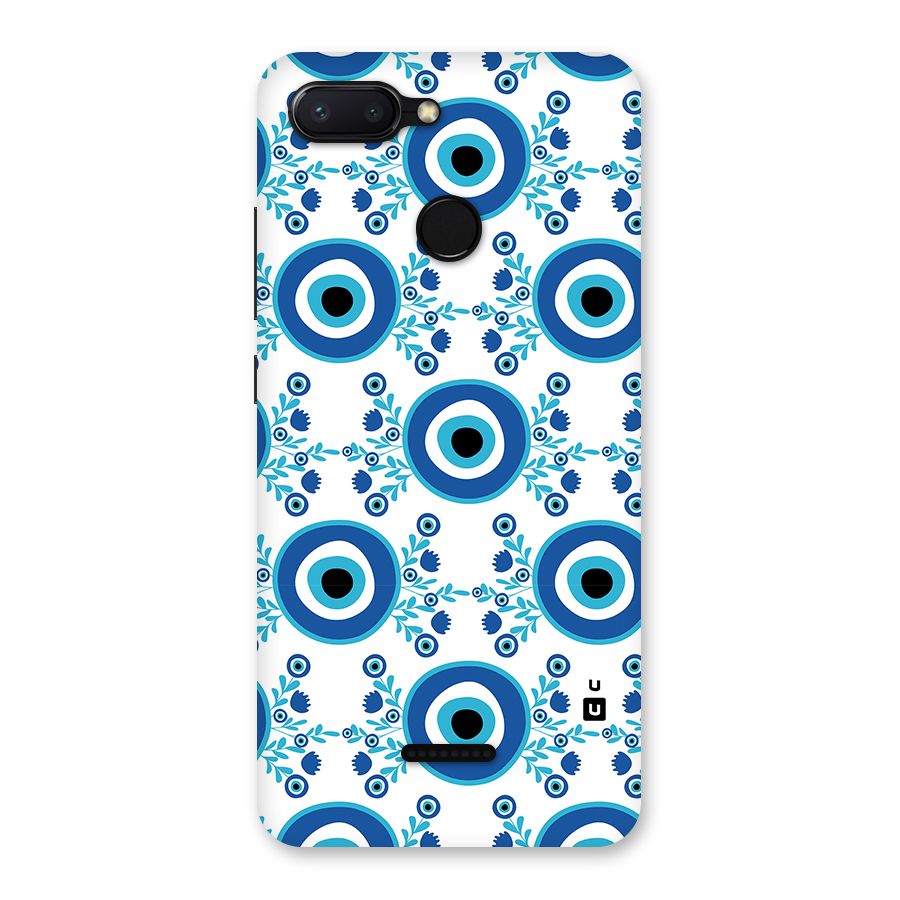 Floral Evil Eyes Back Case for Redmi 6