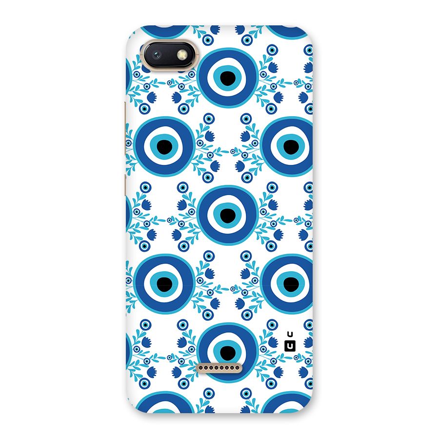 Floral Evil Eyes Back Case for Redmi 6A