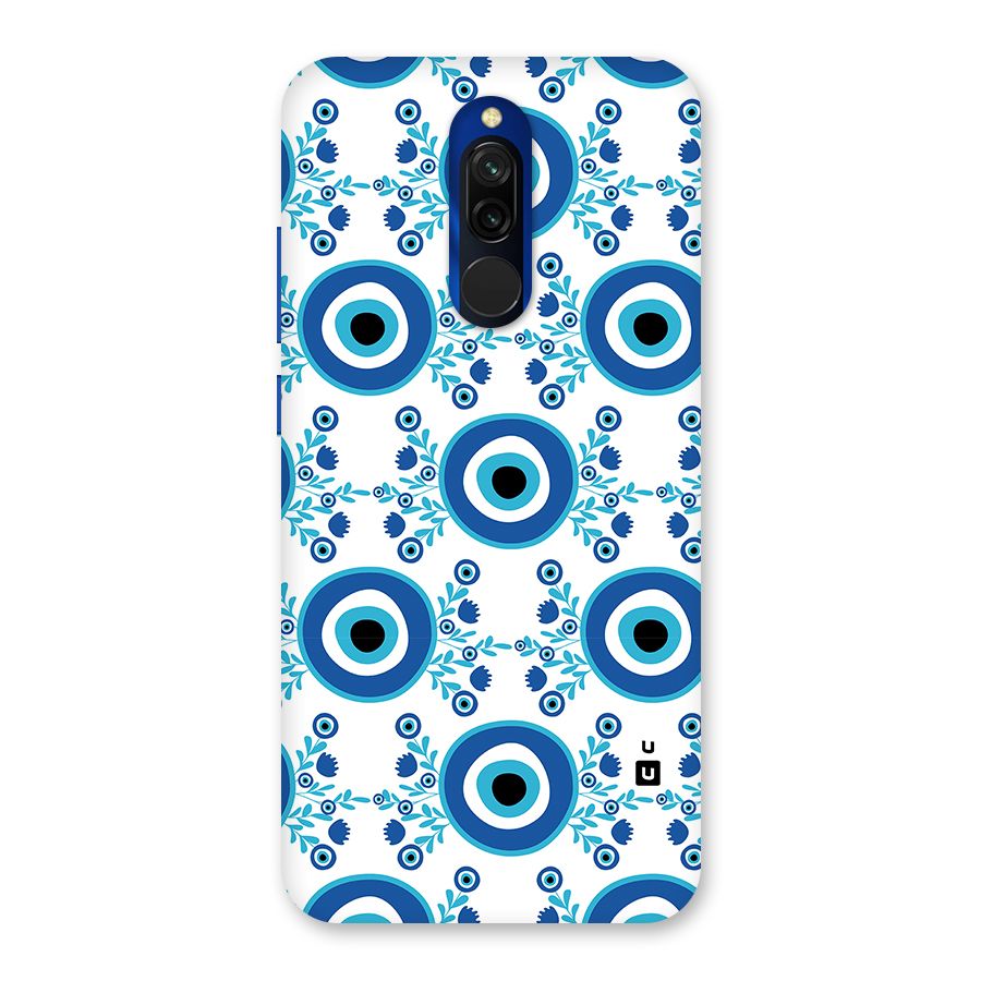 Floral Evil Eyes Back Case for Redmi 8