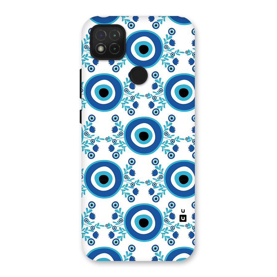 Floral Evil Eyes Back Case for Redmi 9 Activ