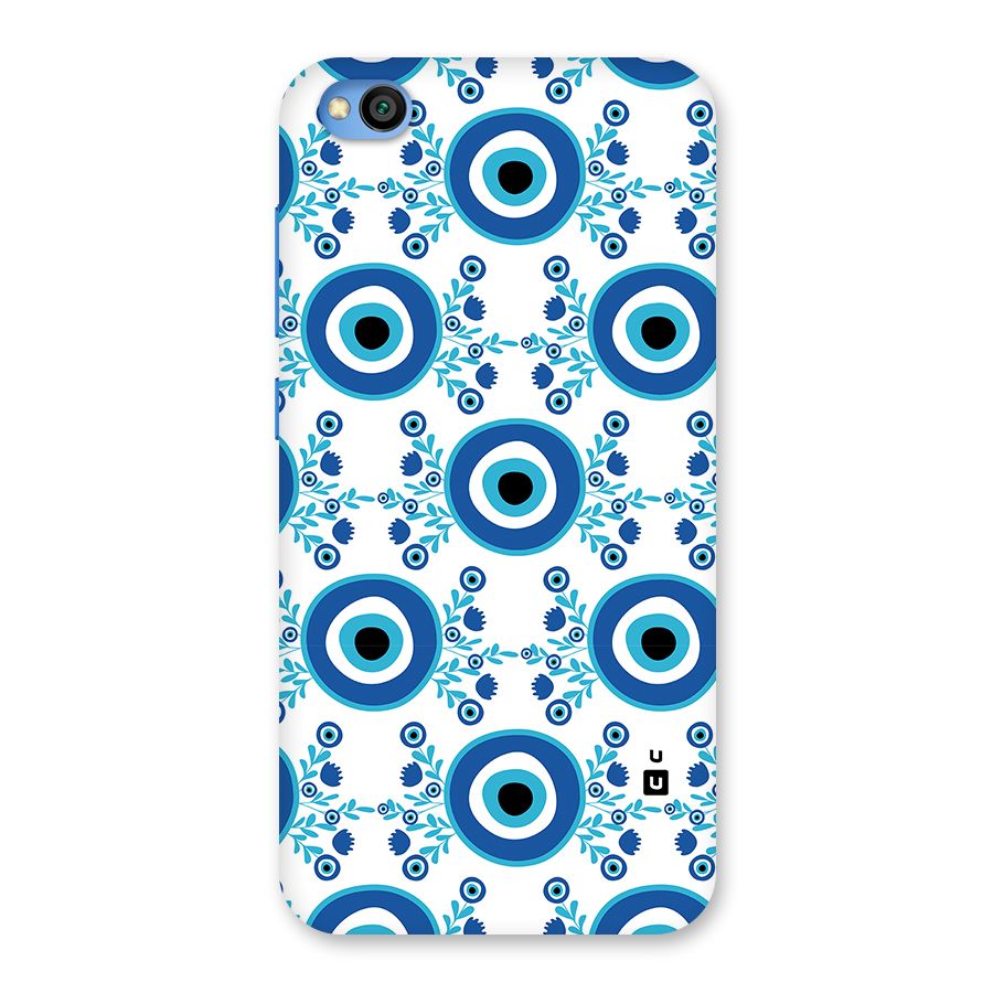 Floral Evil Eyes Back Case for Redmi Go