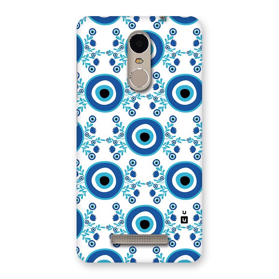 Floral Evil Eyes Back Case for Redmi Note 3