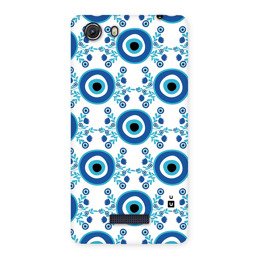 Floral Evil Eyes Back Case for Unite 3