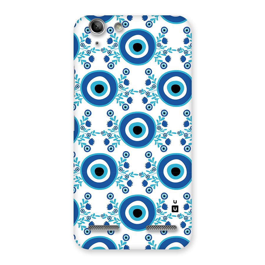 Floral Evil Eyes Back Case for Vibe K5