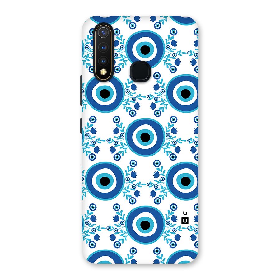 Floral Evil Eyes Back Case for Vivo U20