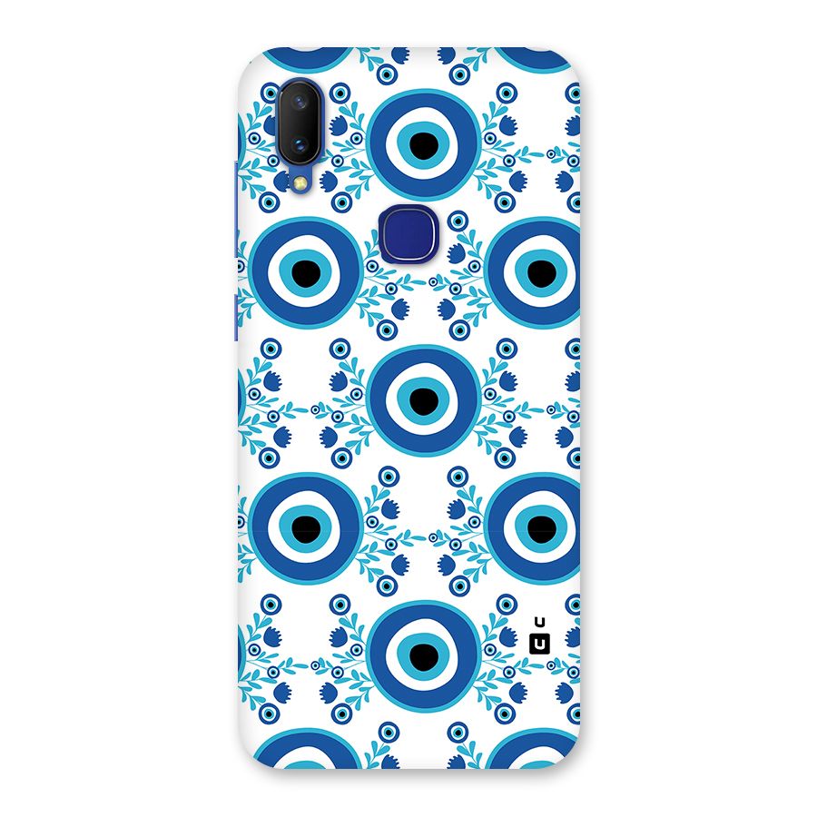 Floral Evil Eyes Back Case for Vivo V11