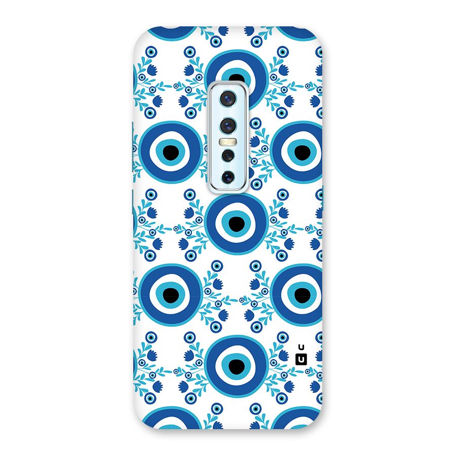 Floral Evil Eyes Back Case for Vivo V17 Pro