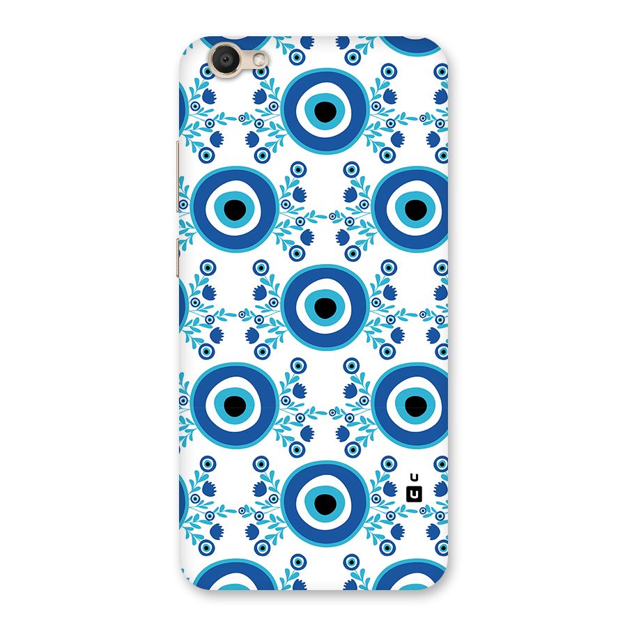 Floral Evil Eyes Back Case for Vivo V5
