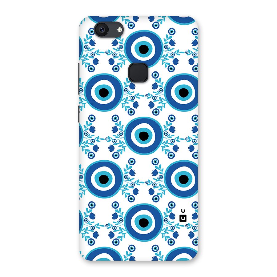 Floral Evil Eyes Back Case for Vivo V7 Plus