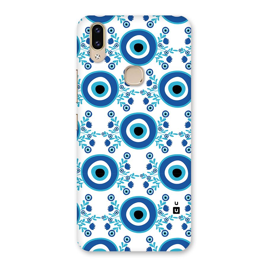 Floral Evil Eyes Back Case for Vivo V9 Youth