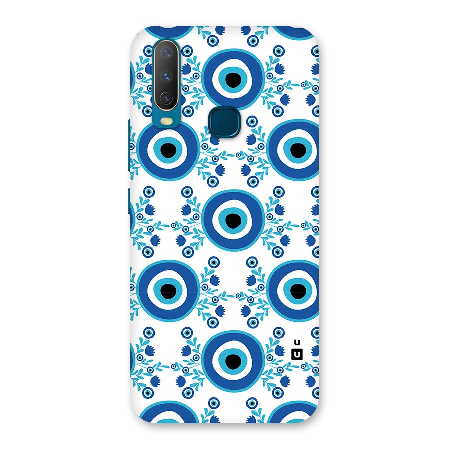 Floral Evil Eyes Back Case for Vivo Y11