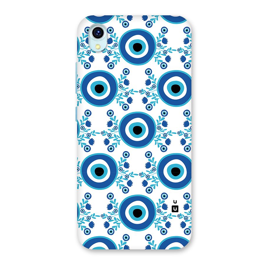Floral Evil Eyes Back Case for Vivo Y1s