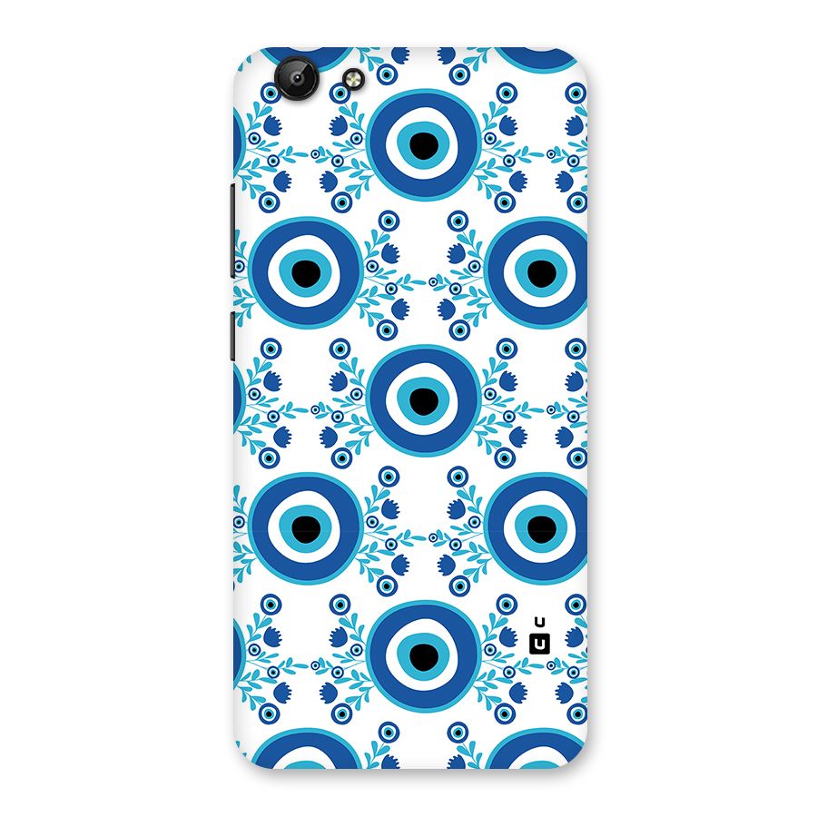 Floral Evil Eyes Back Case for Vivo Y69