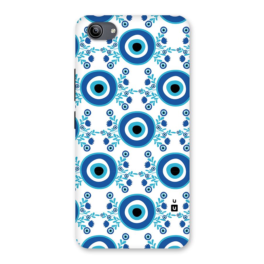 Floral Evil Eyes Back Case for Vivo Y81i